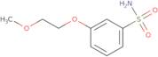 3-(2-Methoxyethoxy)benzene-1-sulfonamide