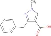 3-Benzyl-1-methyl-1H-pyrazole-4-carboxylic acid