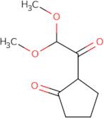 2-(2,2-Dimethoxyacetyl)cyclopentan-1-one