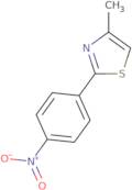 4-Methyl-2-(4-nitrophenyl)-1,3-thiazole