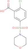 2-Chloro-5-(morpholine-4-sulfonyl)benzoic acid