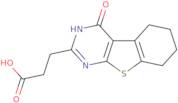 3-{3-Oxo-8-thia-4,6-diazatricyclo[7.4.0.0,2,7]trideca-1(9),2(7),4-trien-5-yl}propanoic acid