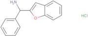 1-Benzofuran-2-yl(phenyl)methanamine hydrochloride