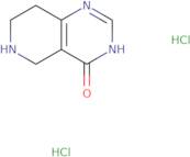 3H,4H,5H,6H,7H,8H-Pyrido[4,3-d]pyrimidin-4-one dihydrochloride