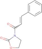 3-((E)-3-Phenyl-2-propenoyl)-1,3-oxazolidin-2-one