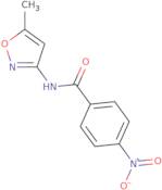 N-(5-methylisoxazol-3-yl)(4-nitrophenyl)formamide