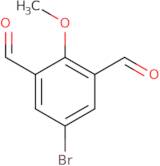 5-Bromo-2-methoxybenzene-1,3-dicarbaldehyde