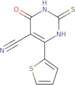 4-Hydroxy-2-mercapto-6-thien-2-ylpyrimidine-5-carbonitrile