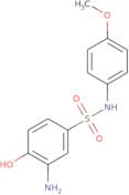 3-Amino-4-hydroxy-N-(4-methoxyphenyl)benzene-1-sulfonamide