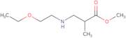 methyl 3-[(2-ethoxyethyl)amino]-2-methylpropanoate