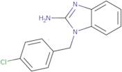 1-[(4-Chlorophenyl)methyl]-1H-1,3-benzodiazol-2-amine