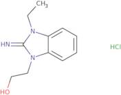 2-(3-Ethyl-2-imino-2,3-dihydro-1H-benzimidazol-1-yl)ethanol hydrochloride