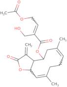 [(3aR,4R,6Z,10Z,11aR)-6,10-Dimethyl-3-methylidene-2-oxo-3a,4,5,8,9,11a-hexahydrocyclodeca[b]furan-…