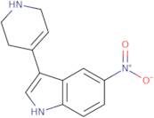 5-Nitro-3-(1,2,3,6-tetrahydropyridin-4-yl)-1H-indole