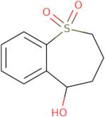 5-Hydroxy-2,3,4,5-tetrahydro-1-benzothiepine-1,1-dione