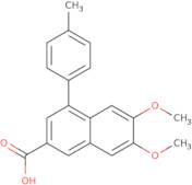 6,7-Dimethoxy-4-(4-methylphenyl)naphthalene-2-carboxylic acid