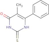 5-Methyl-6-phenyl-2-sulfanylidene-1,2,3,4-tetrahydropyrimidin-4-one