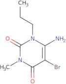 6-Amino-5-bromo-3-methyl-1-propyl-1,2,3,4-tetrahydropyrimidine-2,4-dione