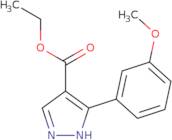 Ethyl 5-(3-methoxyphenyl)-1H-pyrazole-4-carboxylate