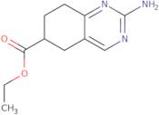 2-Amino-5,6,7,8-tetrahydro-quinazoline-6-carboxylic acid ethyl ester