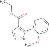 Ethyl 5-(2-methoxyphenyl)-1H-pyrazole-4-carboxylate