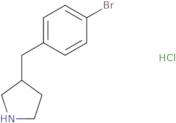 3-[(4-Bromophenyl)methyl]pyrrolidine hydrochloride