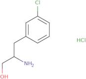 (2S)-2-Amino-3-(3-chlorophenyl)propan-1-ol hydrochloride