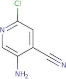 5-Amino-2-chloropyridine-4-carbonitrile