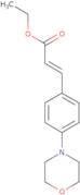 ethyl (2E)-3-[4-(morpholin-4-yl)phenyl]prop-2-enoate