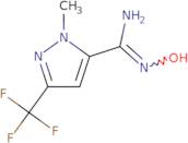 N'-Hydroxy-1-methyl-3-(trifluoromethyl)-1H-pyrazole-5-carboximidamide