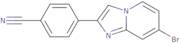 4-(7-Bromoimidazo[1,2-a]pyridin-2-yl)benzonitrile