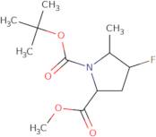 O1-tert-Butyl O2-methyl (2S,4R,5S)-4-fluoro-5-methyl-pyrrolidine-1,2-dicarboxylate