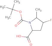 (2S,4R,5S)-1-tert-Butoxycarbonyl-4-fluoro-5-methyl-pyrrolidine-2-carboxylic acid