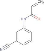 N-(3-Cyanophenyl)prop-2-enamide