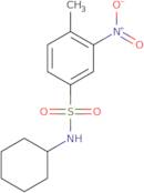 N-Cyclohexyl-4-methyl-3-nitrobenzenesulfonamide