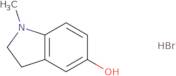 1-Methyl-2,3-dihydro-1H-indol-5-ol hydrobromide