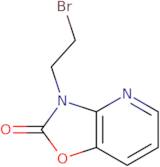 3-(2-Bromoethyl)-2H,3H-[1,3]oxazolo[4,5-b]pyridin-2-one
