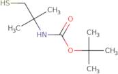 tert-Butyl N-(2-methyl-1-sulfanylpropan-2-yl)carbamate