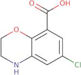 6-Chloro-3,4-dihydro-2H-1,4-benzoxazine-8-carboxylic acid