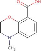 4-Methyl-3,4-dihydro-2H-benzo[b][1,4]oxazine-8-carboxylic acid