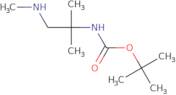 tert-Butyl N-[2-methyl-1-(methylamino)propan-2-yl]carbamate