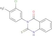 3-(3-Chloro-4-methylphenyl)-2-sulfanyl-3,4-dihydroquinazolin-4-one