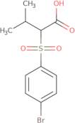 2-(4-Bromobenzenesulfonyl)-3-methylbutanoic acid