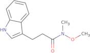 3-(1H-Indol-3-yl)-N-methoxy-N-methylpropanamide