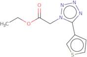 Ethyl 2-[5-(thiophen-3-yl)-1H-1,2,3,4-tetrazol-1-yl]acetate