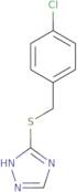 3-{[(4-Chlorophenyl)methyl]sulfanyl}-1H-1,2,4-triazole