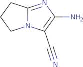 2-Amino-5H,6H,7H-pyrrolo[1,2-a]imidazole-3-carbonitrile