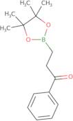 2-(Phenylcarbonyl)ethylboronic acid pinacol ester