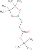 tert-Butyl 3-(4,4,5,5-tetramethyl-1,3,2-dioxaborolan-2-yl)propanoate