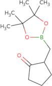 2-((4,4,5,5-tetramethyl-1,3,2-dioxaborolan-2-yl)methyl)cyclopentanone